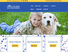 Tablet Screenshot of guardyourpet.com